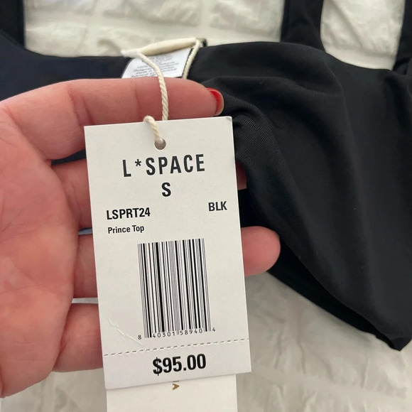 L*Space black prince bikini top - Picture 8 of 9